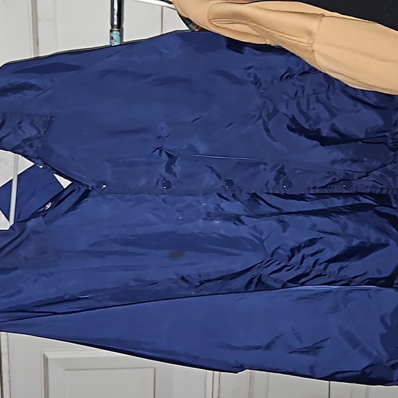 ATHLETECH ALL BLUE WINDBREAKER nwot - Picture 4 of 6